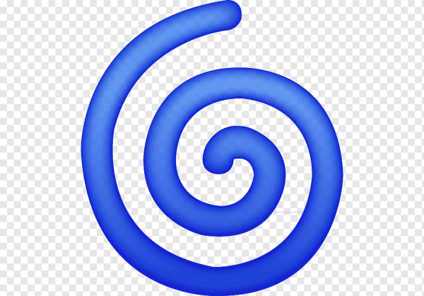 Спираль на прозрачном фоне