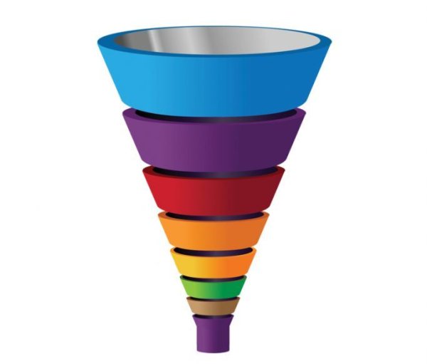 Воронка продаж иконка