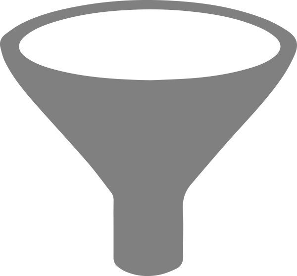 Схематическая воронка