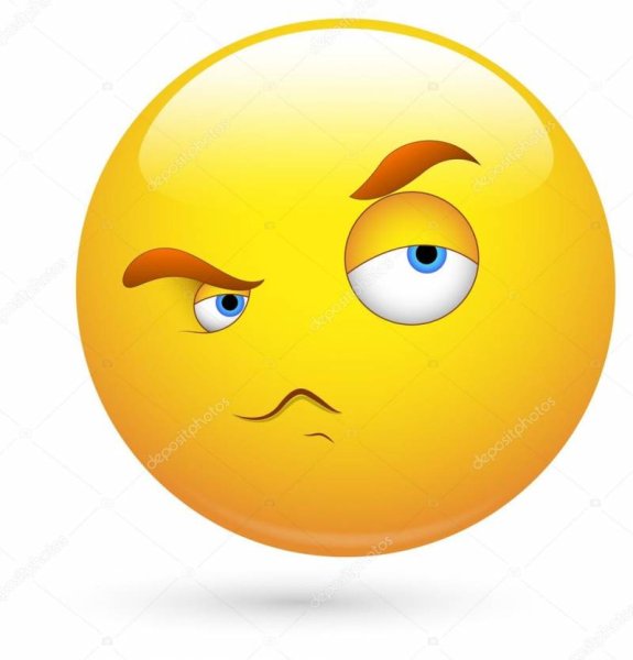 Эмоция презрение смайлик