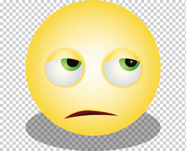 Недовольный смайлик