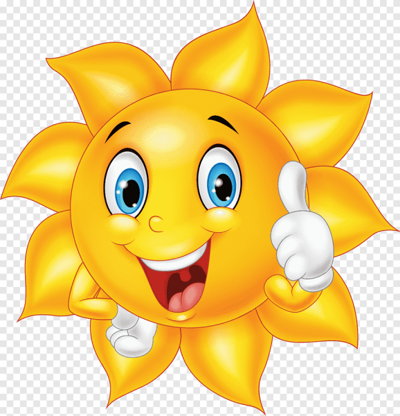 Солнышко улыбается