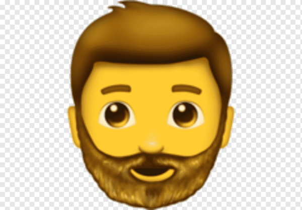 Эмодзи мужчина с бородой