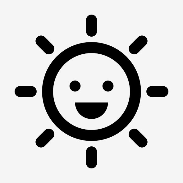 Солнце иконка