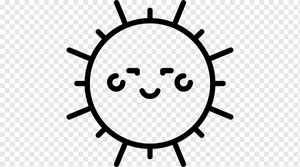 Солнце клипарт