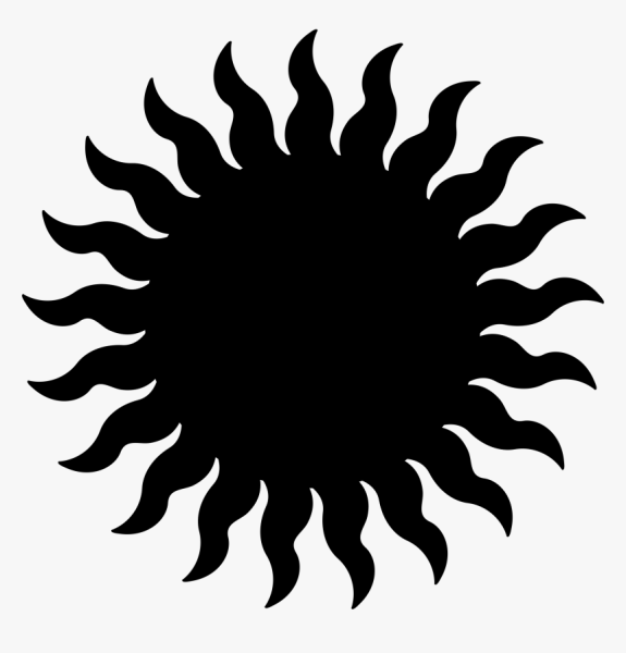 Солнце силуэт