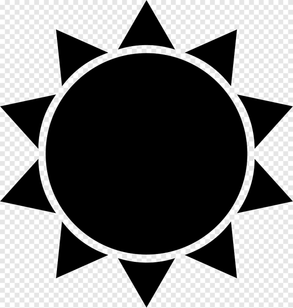 Солнце значок