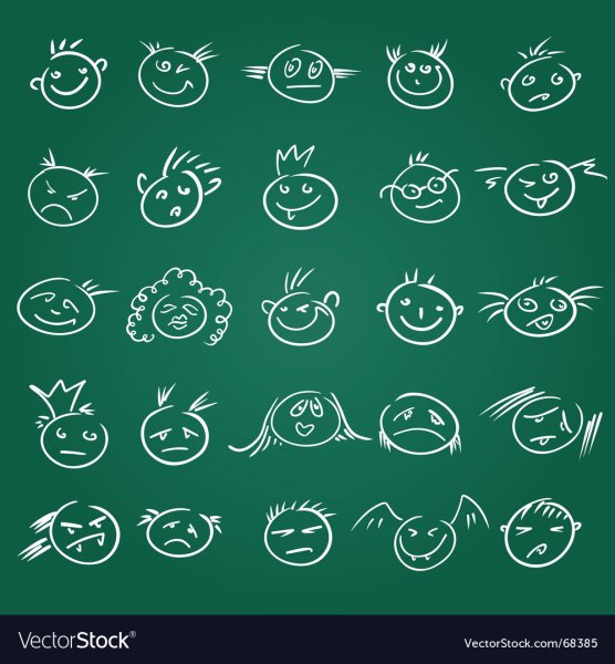 Мордочки на доске