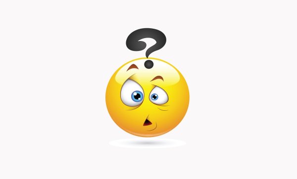 Вопросительный смайлик