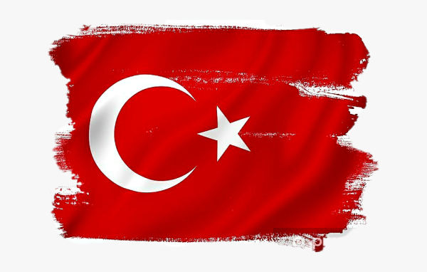 Флаг Турции фон