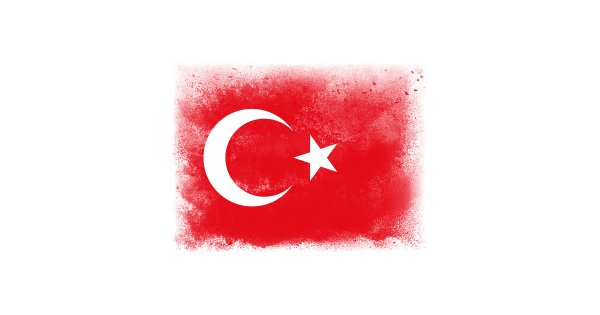 Флаг Турции маленький