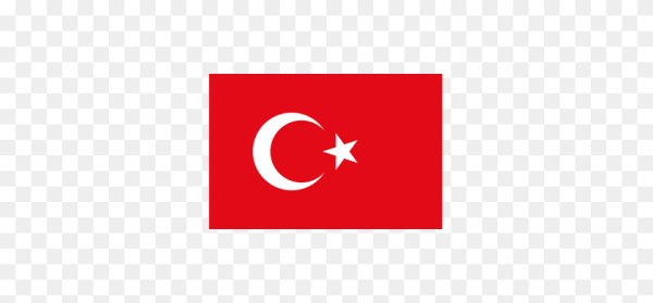 Флаг Турции без фона