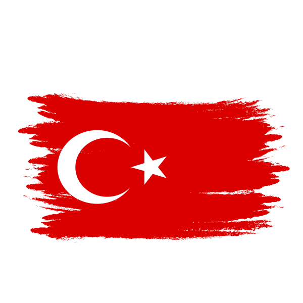 Флаг Турции вектор