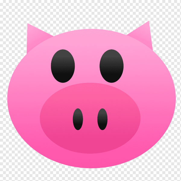 Смайлик поросенок
