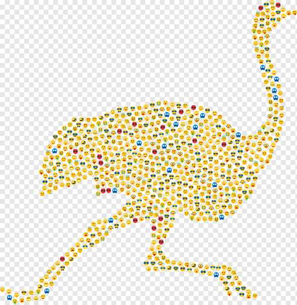 ЭМОДЖИ страус