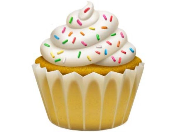 Пирожное смайлик