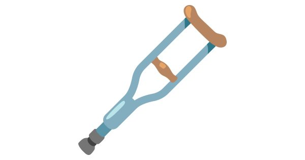 Эмодзи костыль