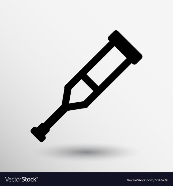 Костыли пиктограмма