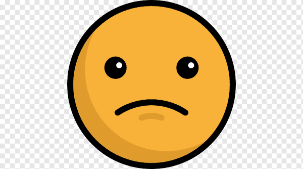 Грустный смайлик