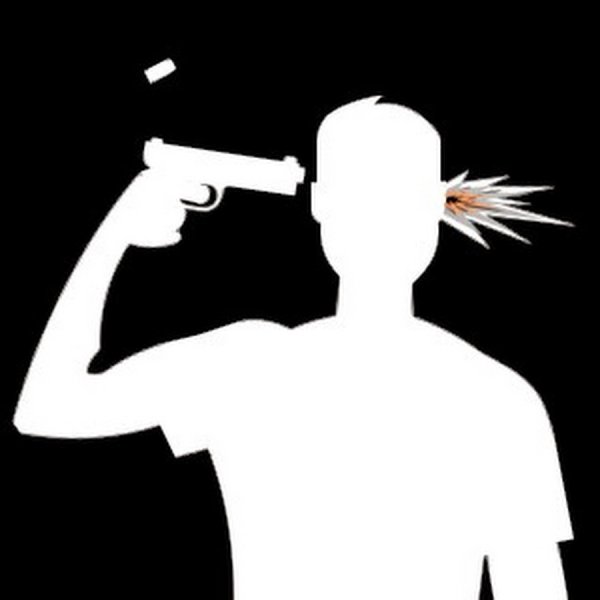 Человек с пистолетом у Виска