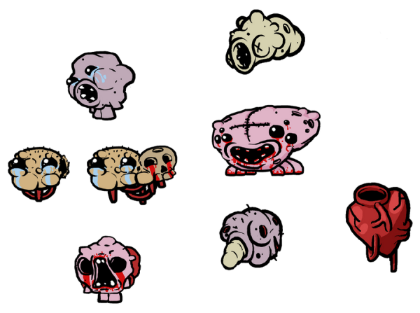 Айзек пиксельный