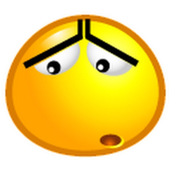 Смайлик вздох