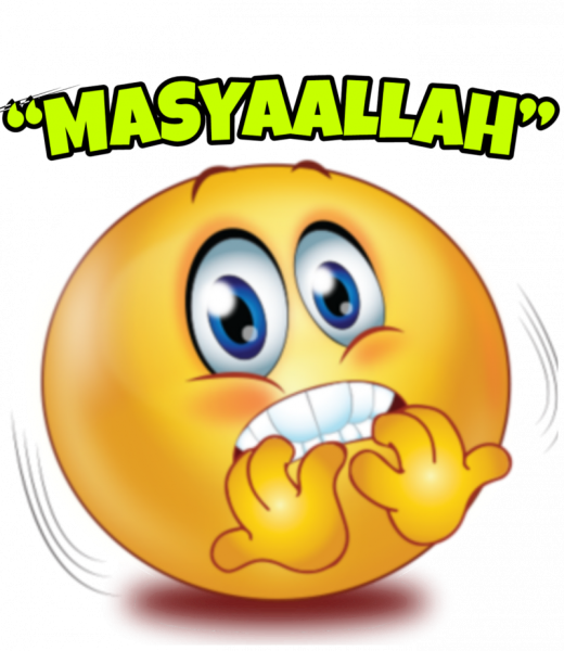 Испуганный смайлик