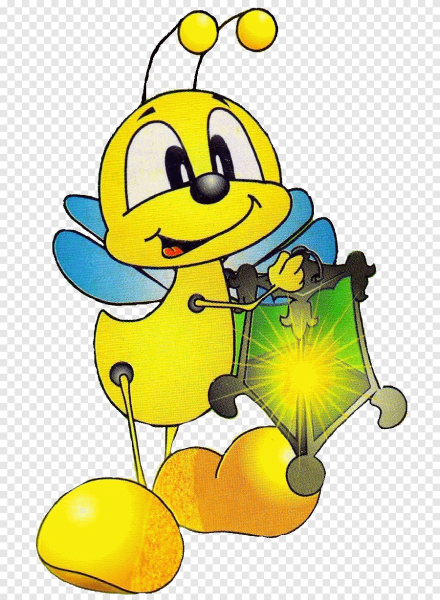 Светлячок мультяшный