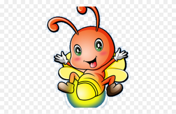 Светлячок рисованный