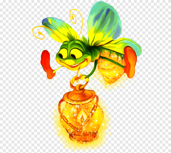 Волшебный Светлячок без фона