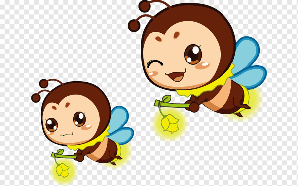 Мультяшные насекомые