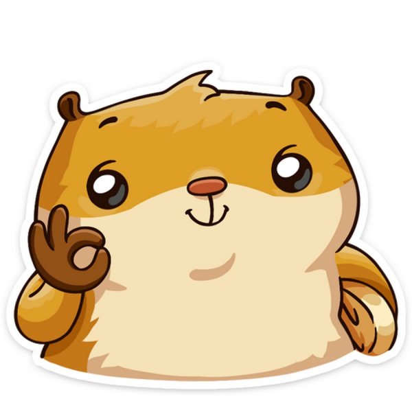 Хомяк Сеня Стикеры