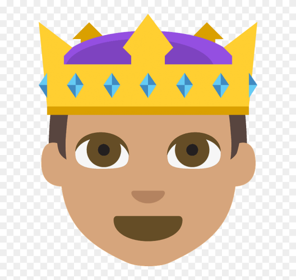 Эмодзи Король