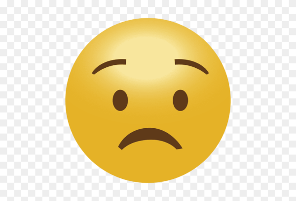 Смайлик с бровями