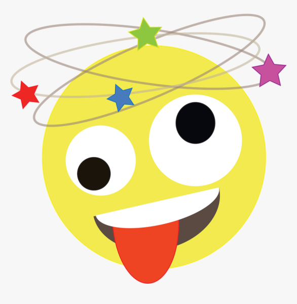 Звездочки вокруг головы