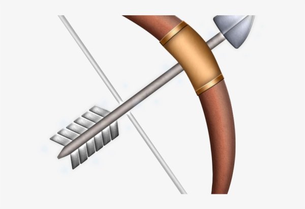 Эмодзи лук и стрелы