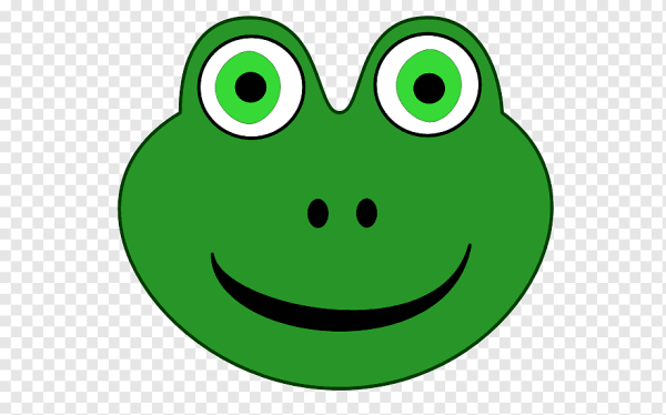 Маска лягушки для детей