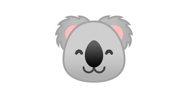 Коала ЭМОДЖИ
