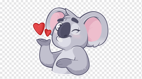 Ящерица и коала из мультика