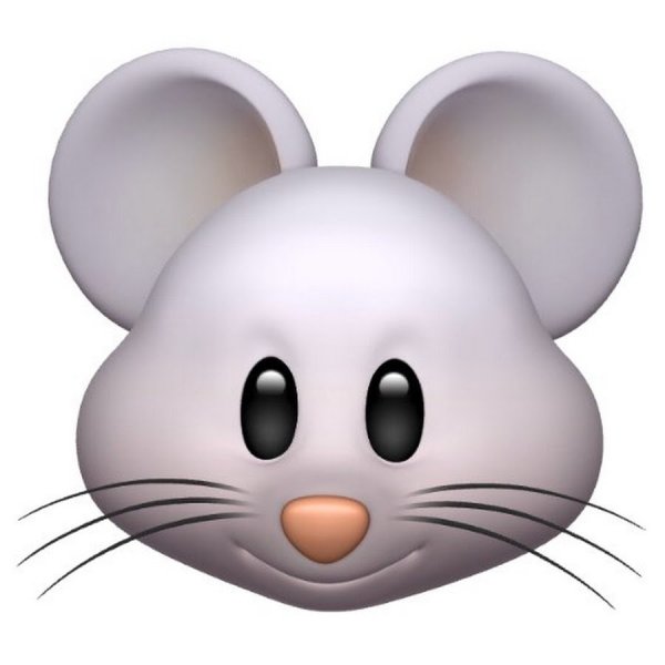 Смайлик мышки на айфоне