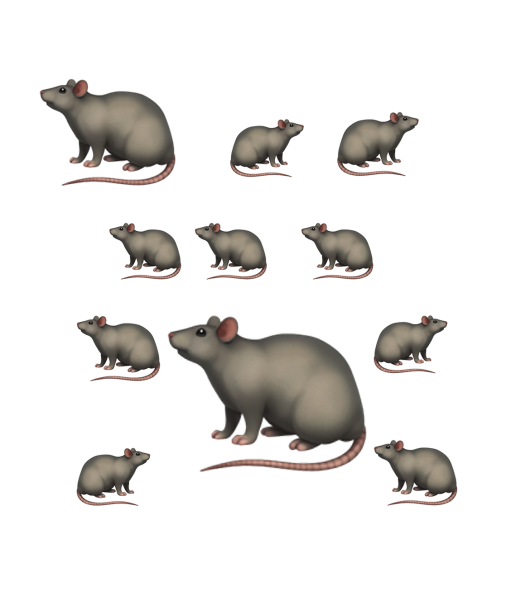 Крыса ЭМОДЖИ