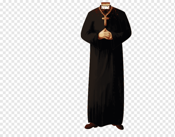 Священник без фона
