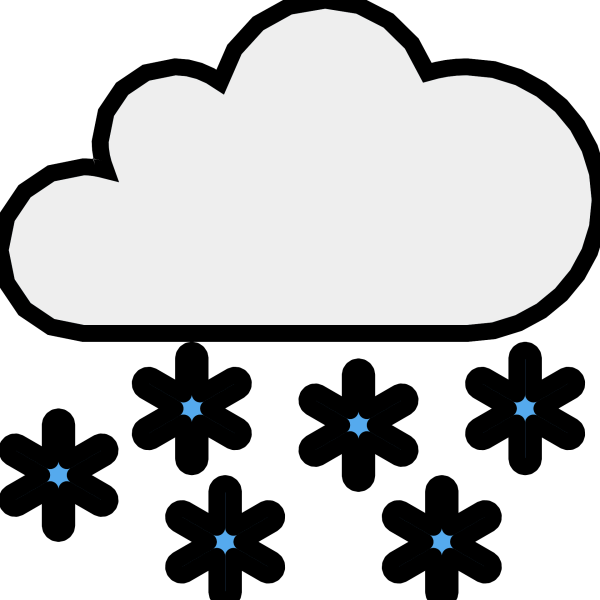 ЭМОДЖИ Снежинка