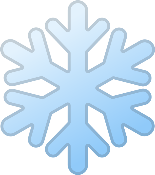 ЭМОДЖИ Снежинка