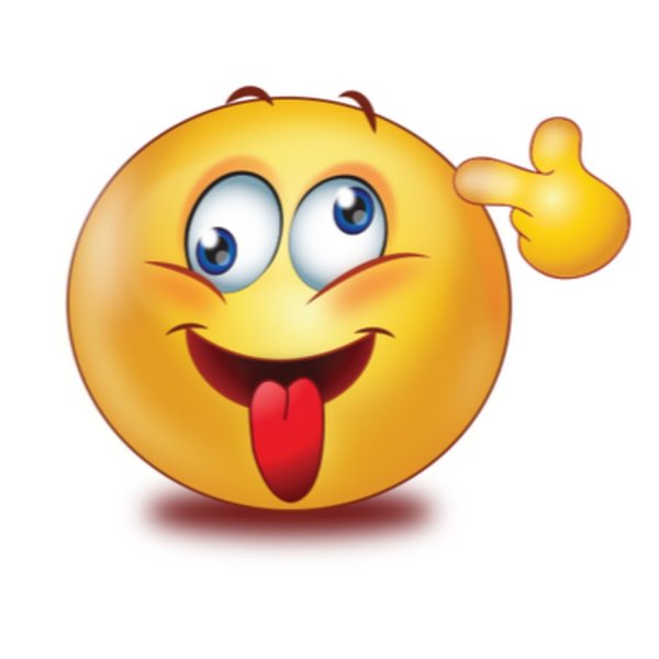 ЭМОДЖИ сумасшедший