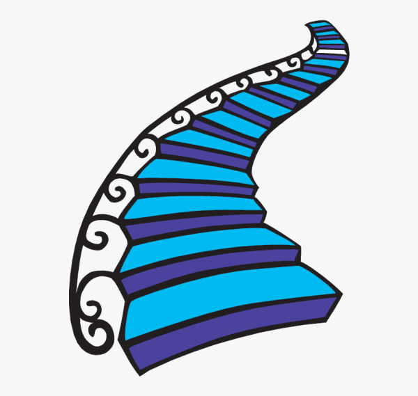 Лестница мультяшная