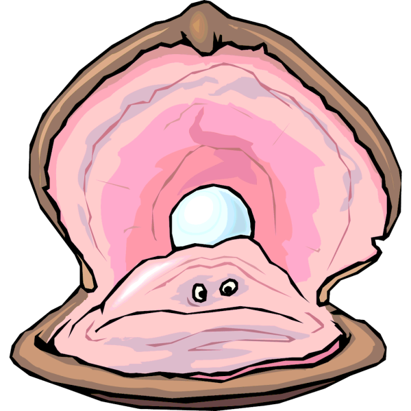 Нарисовать устрицу