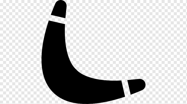 Бумеранг силуэт