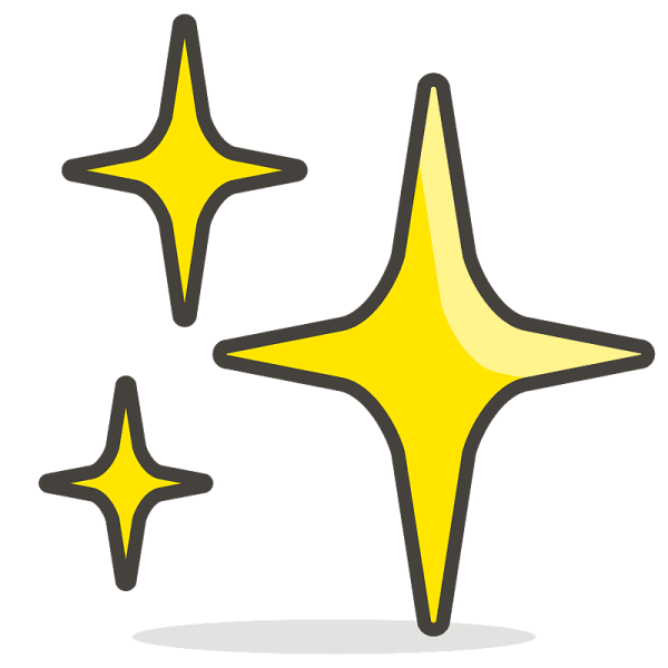 Блестки значок