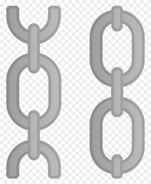 Иконка застежка на цепочке